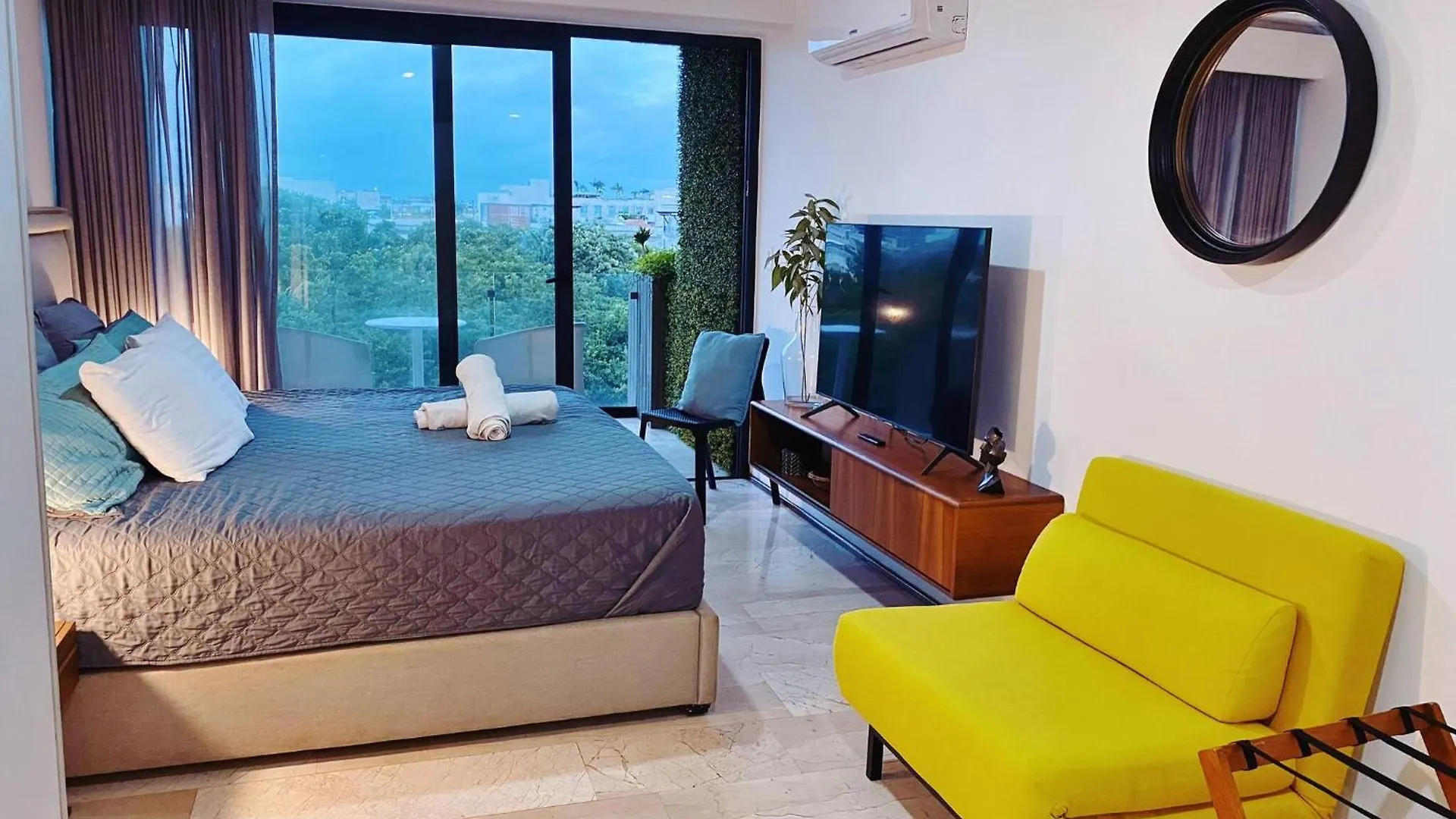 Ocean View Studio En 4Th Piso, Enseguida De 5Ta Ave Playa del Carmen 0*,  Meksika